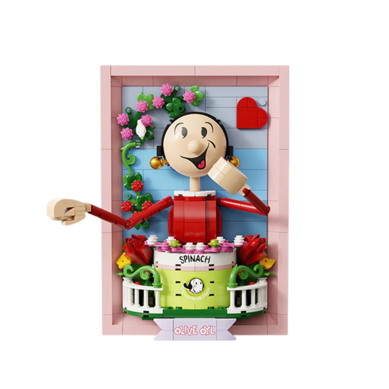 OLIVER  3D PORTRAIT Brick Figures By Pantasy