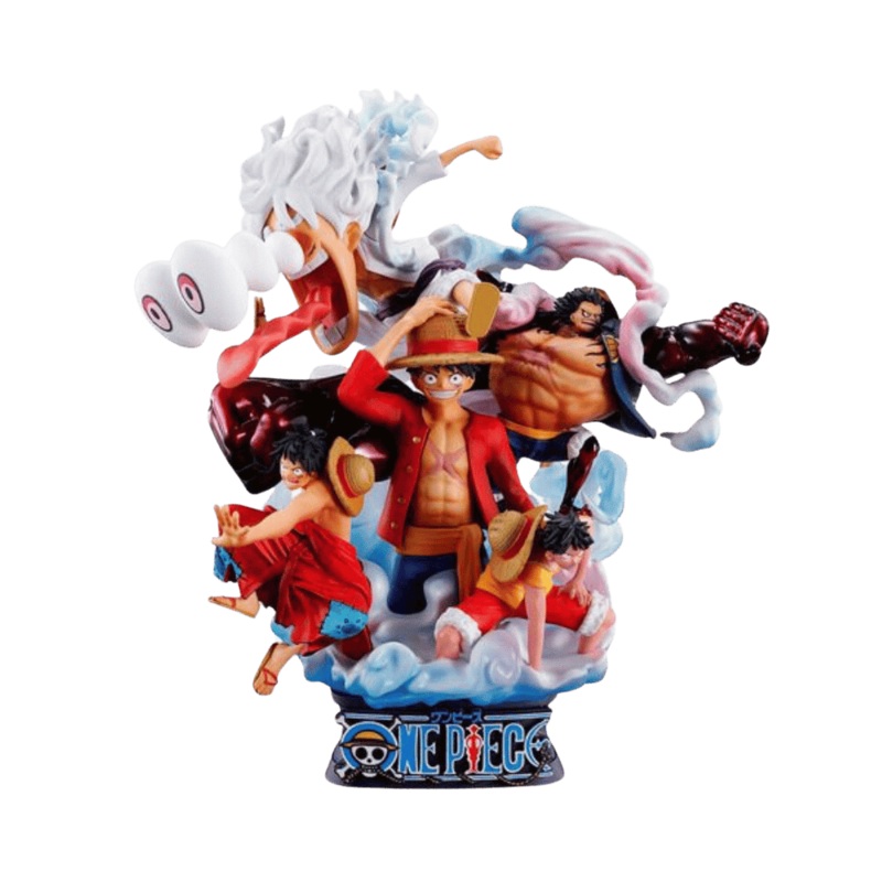 One Piece Luffy Special DX LOGBOX ONE PIECERE BIRTH 02 Petitrama By MegaHouse