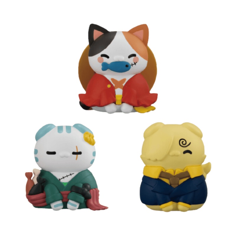 ONE PIECE Nyan Piece Nyan Ver. HAPPY TRIO 2024 LIMITED Mega Cat Project By MegaHouse