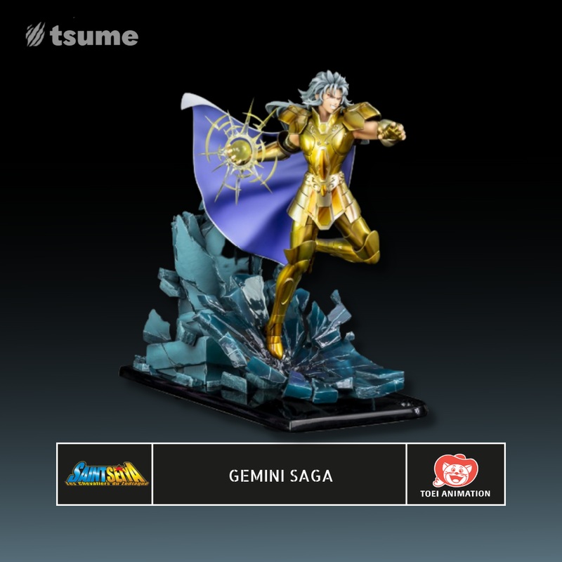 Saint Seiya Gemini Saga 1/6 Scale Ikigai Statue By Tsume Art