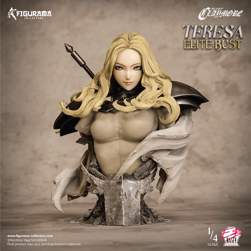 Claymore Elite Teresa 1/4 Scale Limited Edition Bust by Figurama