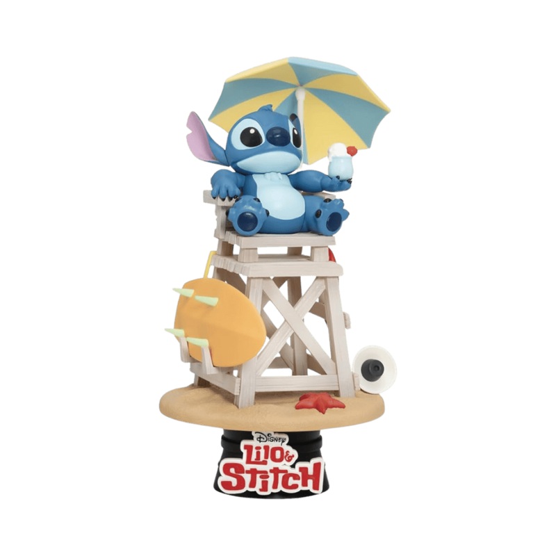 Lilo & Stitch D-Stage DS-126 Stitch Summer Vibe Statue Figure By Beast Kingdom