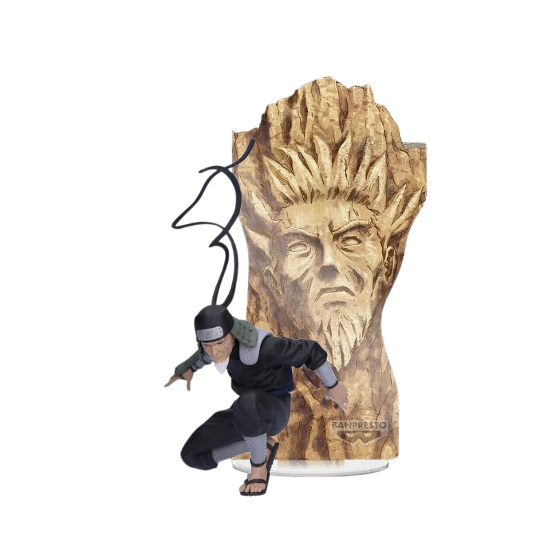 NARUTO SHIPPUDEN SARUTOBI HIRUZEN PANEL SPECTACLE Figure by Banpresto