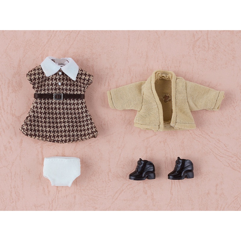 Nendoroid Doll Outfit Set: Campus Outfit  – Girl (Beige/White)
