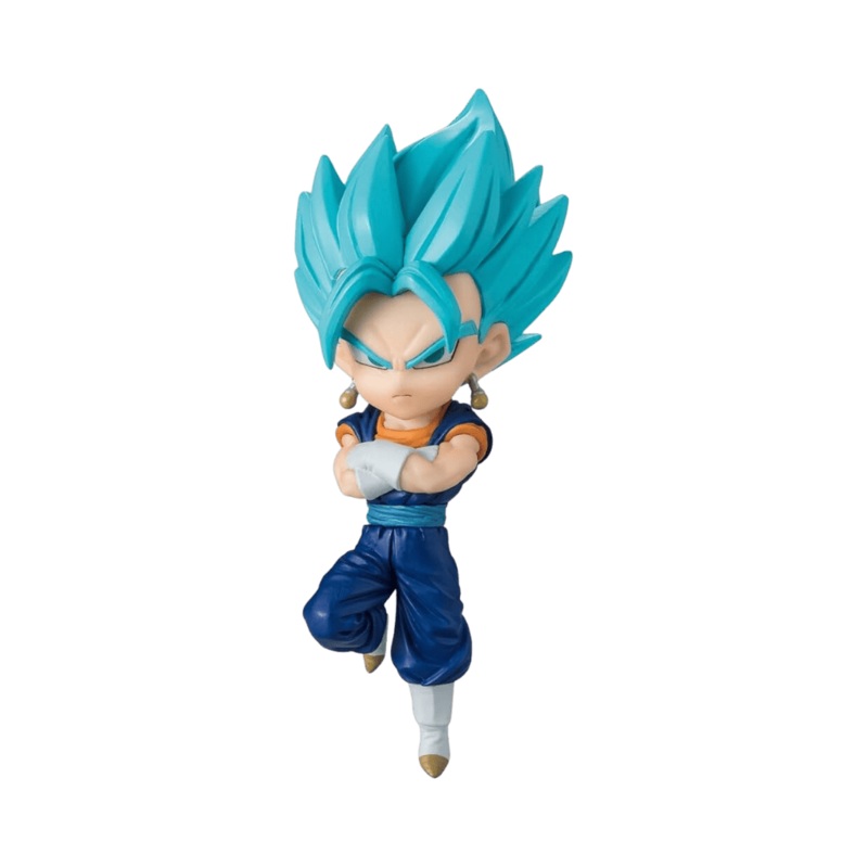 Dragon Ball Wave 2 SS Blue Vegito (Solid) Chibi Master Figure By Bandai Namco