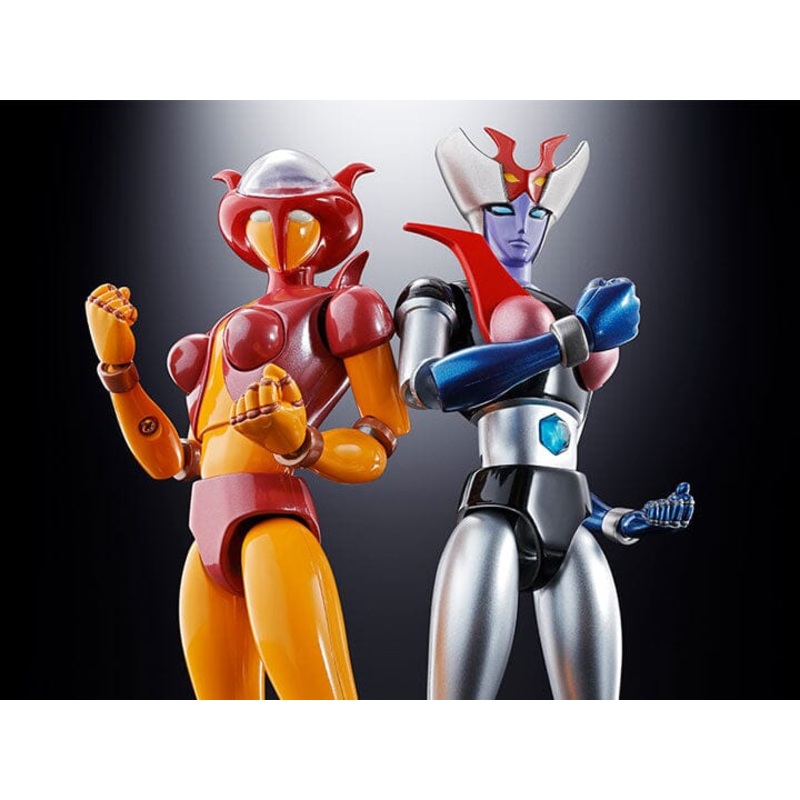 Mazinger Z Soul of Chogokin GX-08R Aphrodai A and GX-09R Minerva X Set