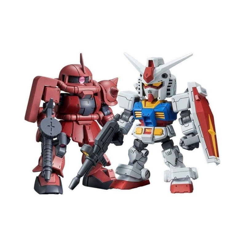 SDCS RX-78-2 Gundam & Char’s Zaku II