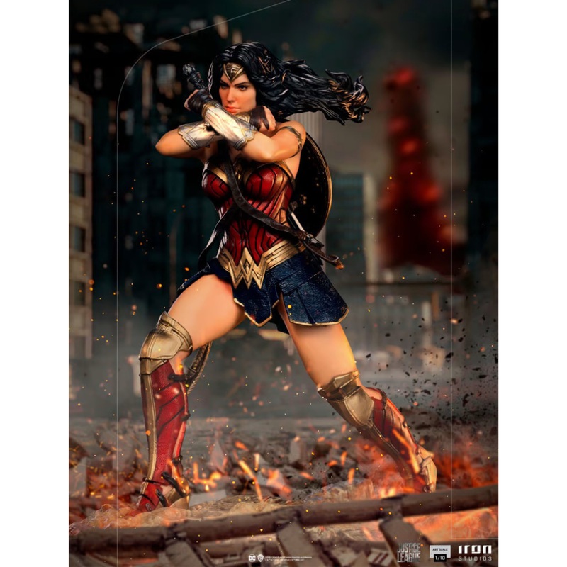 Zack Snyder’s Justice League – Wonder Woman Bds Art Scale 1/10 Statue By Iron Studios