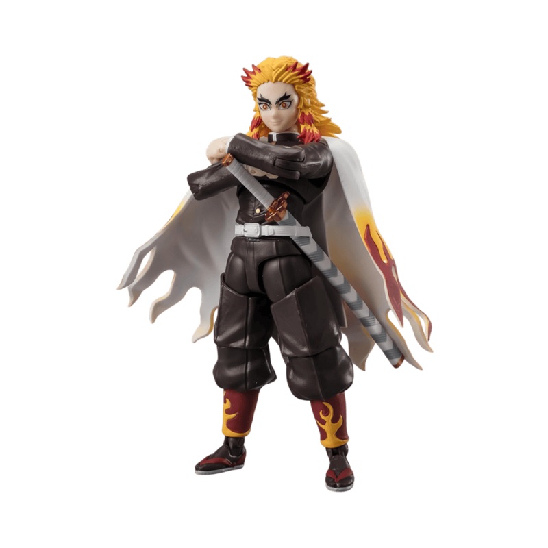 DEMON SLAYER Kyojuro Rengoku WAVE 2 ULTIMATE LEGEND Action Figures By Bandai Namco