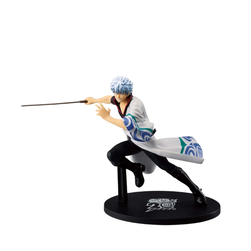GINTAMA VIBRATION STARS-GINTOKI SAKATA- 20th Anniversary ver. Figure By Banpresto