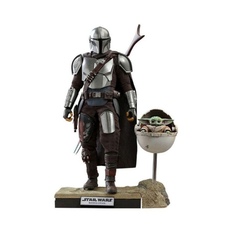 Hot Toys : Mandalorian & Child 1:6 Deluxe Set