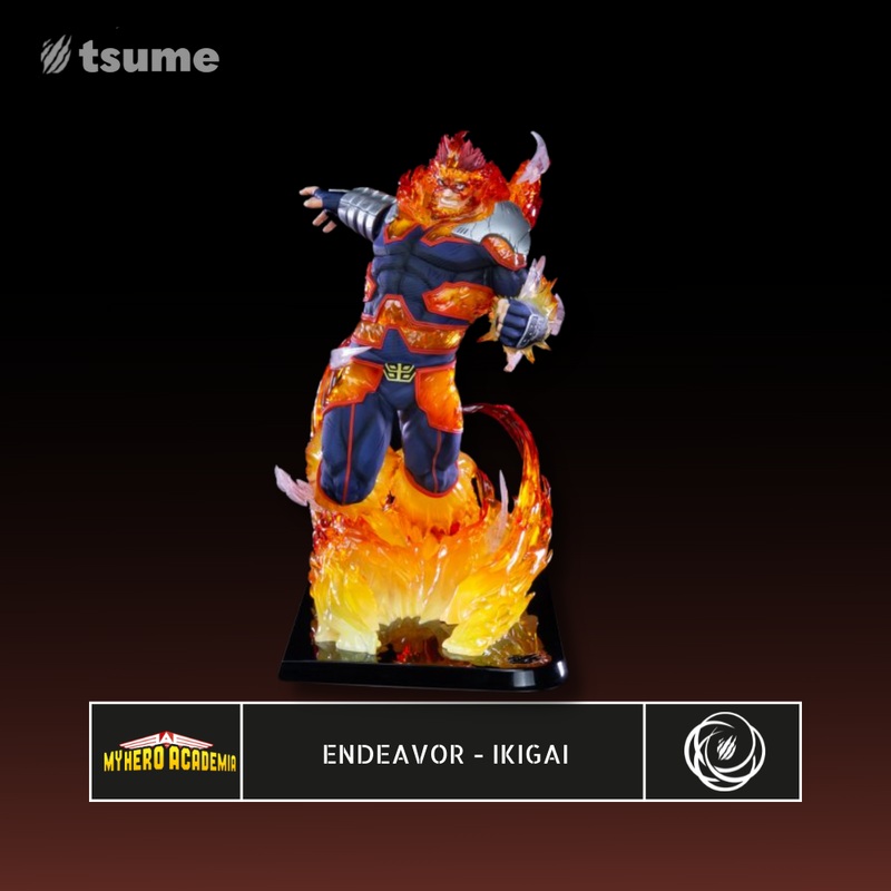 My Hero Academia Enji Todoroki Endeavor 1/6 Scale Ikigai Statue By Tsume Art