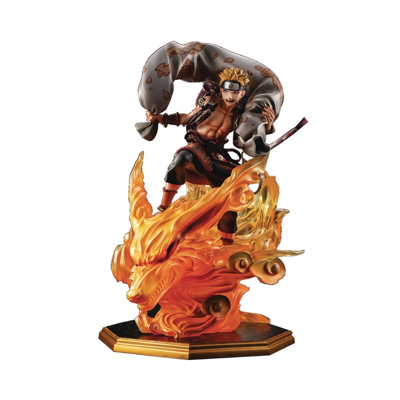 NARUTO-Shippuden-Naruto Uzumaki Wind God Precious G.E.M.series Figure By MegaHouse