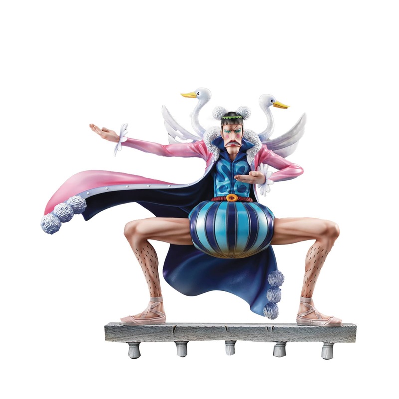 ONE PIECE Mr.2Bon Clay “Playback Memories Portrait.Of.Pirates Figure By MegaHouse