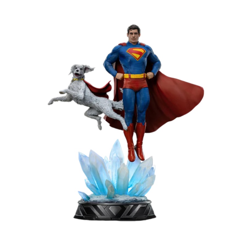 Superman (2025) MMS812 Superman & Krypto 1/6th Scale Collectible Figure Set By Iron Studios