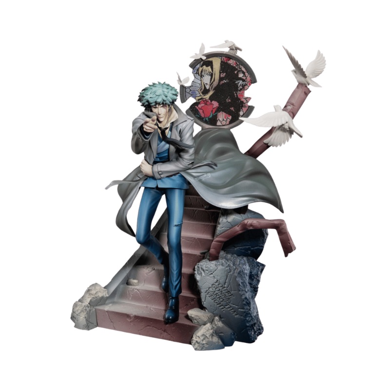 Cowboy Bebop Spike Spiegel 2nd Gig (Daybreak) Figure By MegaHouse