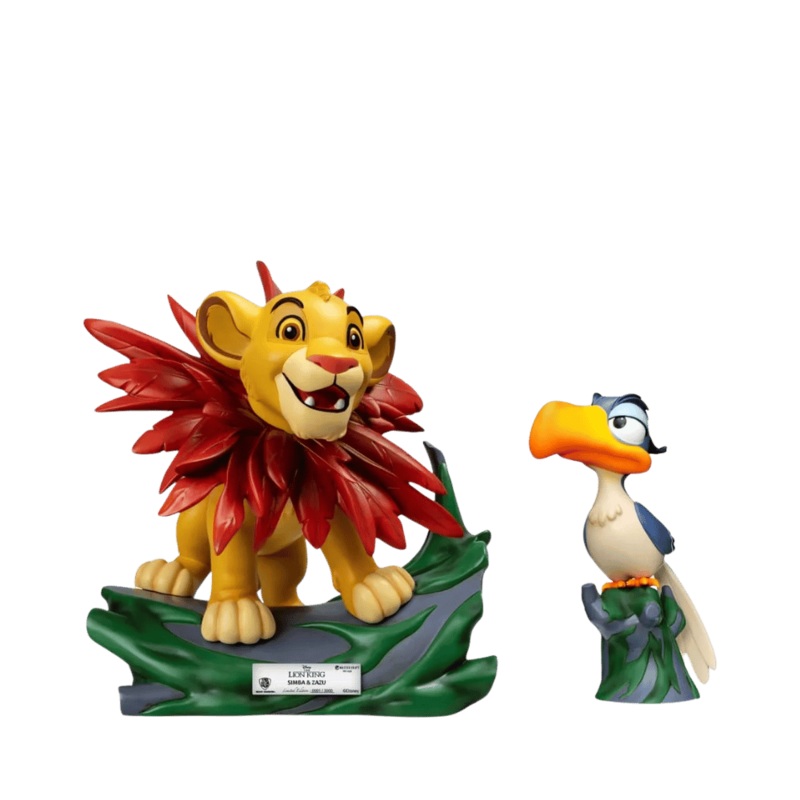 MC-092 The Lion King Master Craft Little Simba & Zazu Master Craft By Beast Kingdom