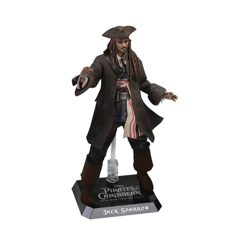 Pirates of the Caribbean : Captain Jack Sparrow Dynamic 8ction Heroes Figure by Beast Kindom (DAH-017)