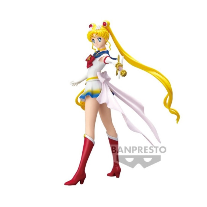 Sailor Moon Eternal Super Sailor Moon II Q Glitter & Glamours Action Figure by Banpresto (Ver.A)