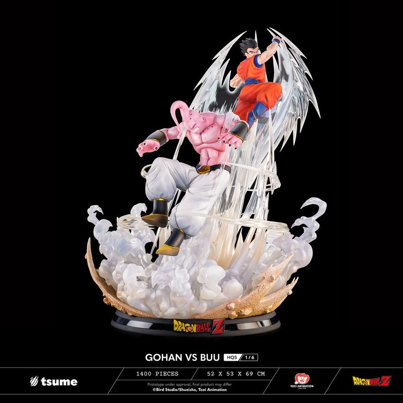 Dragon Ball Z Gohan vs Buu HQS 1/6 High Quality Statues By Tsume Art