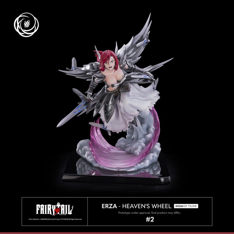 Fairy Tail ERZA HEAVEN’S WHEEL IKIGAI  By Tsume Art
