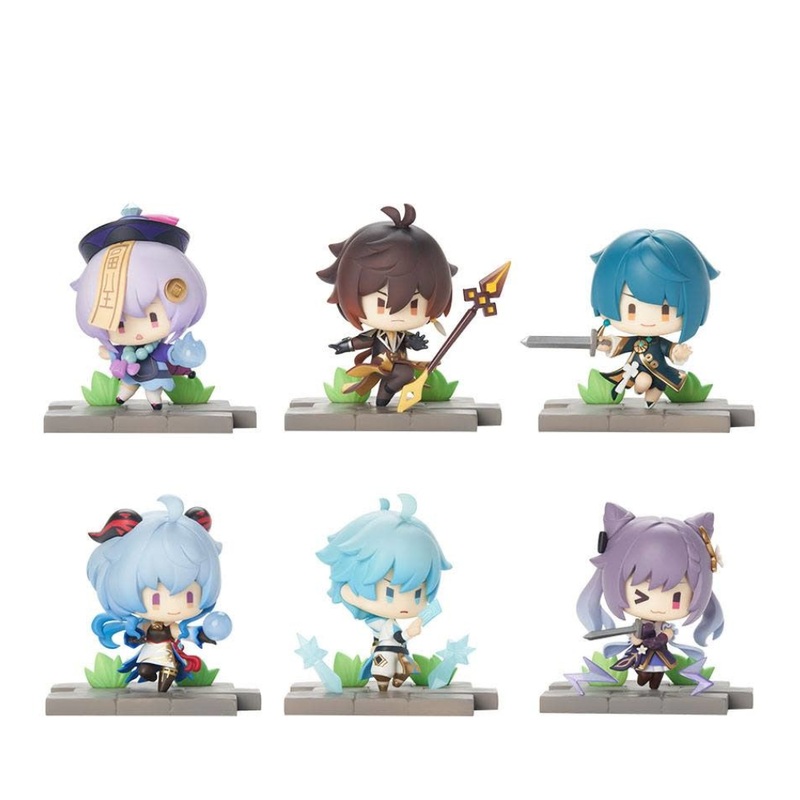Genshin Impact  Battle Scene Liyue Edition Collection Figure by Apex (1 Random)