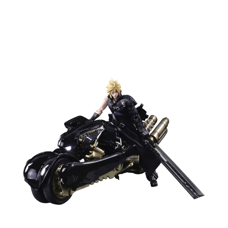 Square Enix Final Fantasy VII: Advent Children: Cloud Strife & Fenrir Play Arts Kai Action Figure