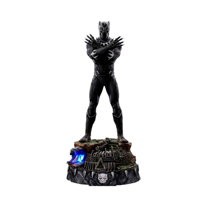 The Infinity Saga – Black Panther (Deluxe) Art Scale 1/10 Statue By Iron Studios