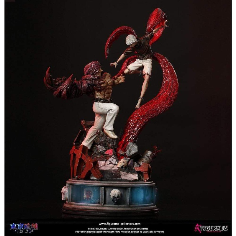 Tokyo Ghoul : Kaneki VS Yamori Elite Fandom Statue