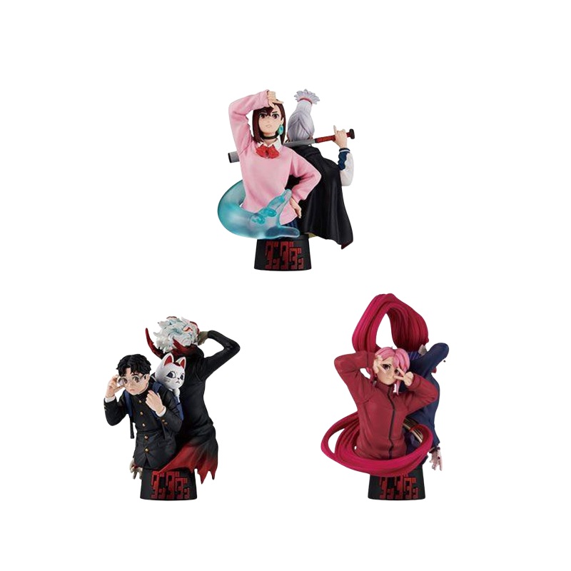 DAN DA DAN Petitrama Boxed Set of 3 Figures By MegaHouse (1 Random)