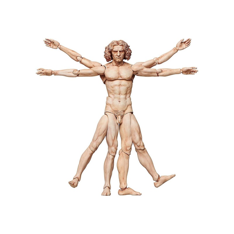 FREEing – figma The Table Museum Vitruvian Man Figure