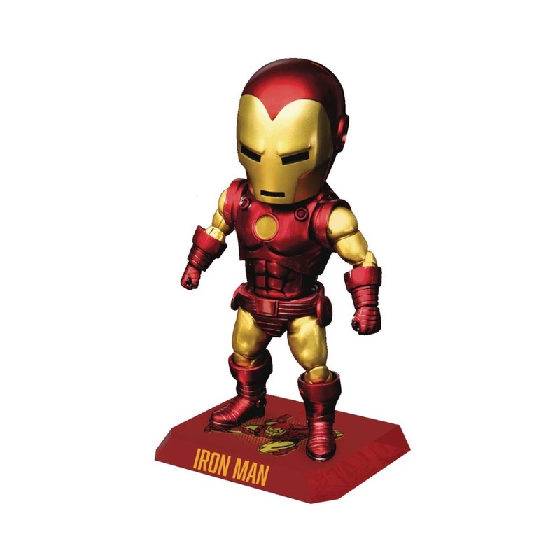 Marvel Comics Iron Man Classic Version Egg Attack Action Figure by Beast Kingdom (EAA-105)