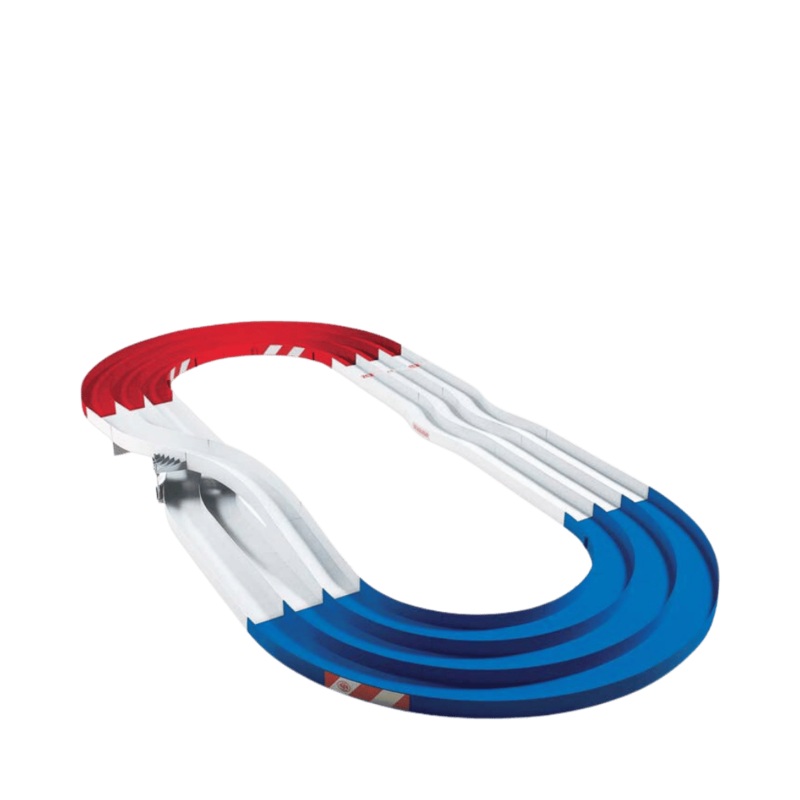 Mini 4WD Japan Cup Junior Circuit Tricolor ver. (3-lane, 306 x 144cm when assembled) By Tamiya