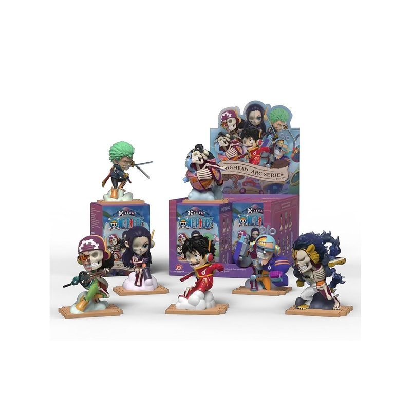 ONE PIECE – Egghead Arc Series Part 1 – XXRay (Display 6 Fig.) Figurine