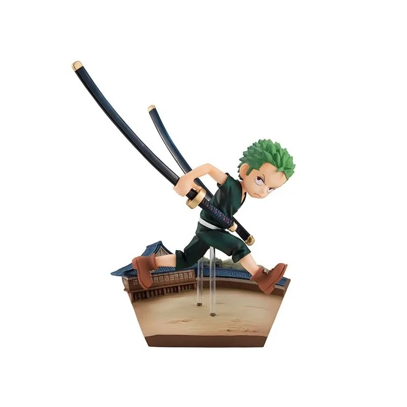 One piece gem zoro run run run statue Figurine