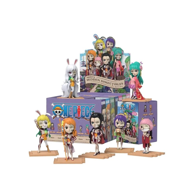 ONE PIECE – Ladies – Freeny’s Hidden Dissectibles (Display 6 Fig.)