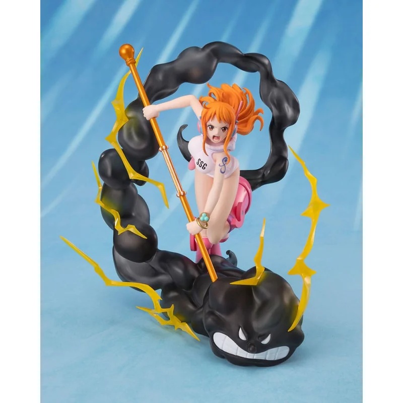 One Piece – Nami Extra Battle: Lightning Blast Figuarts Zero 17 cm Figurine