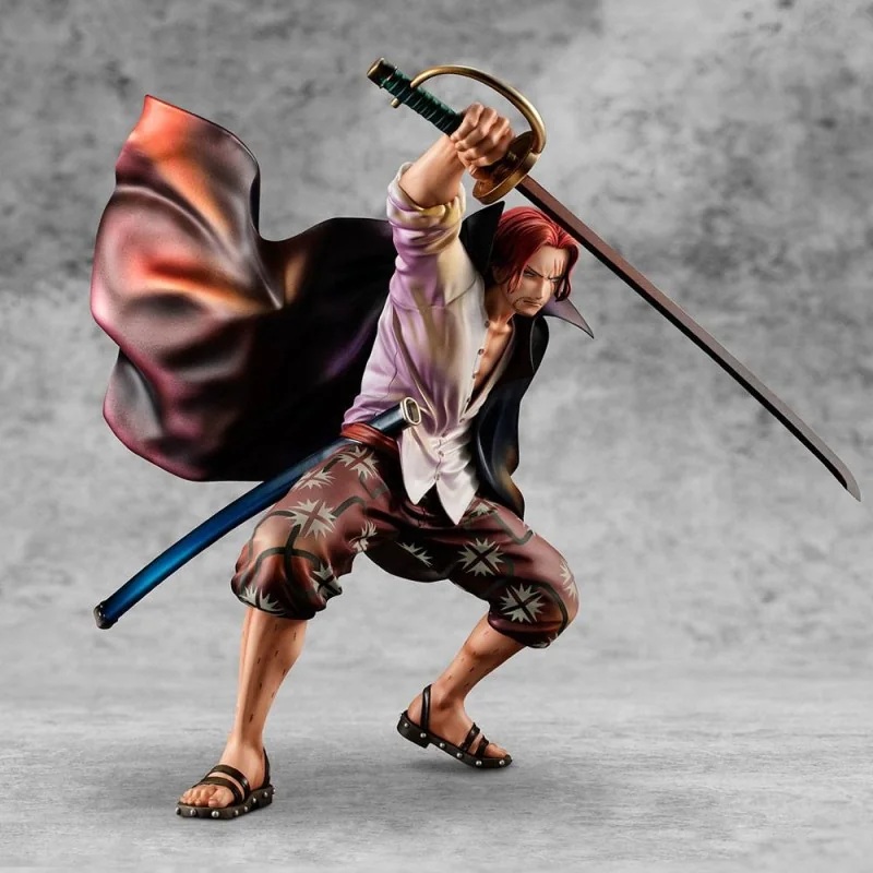 One Piece P.O.P. (Portrait Of Pirates) – Playback Memories Red-haired Shanks Statue