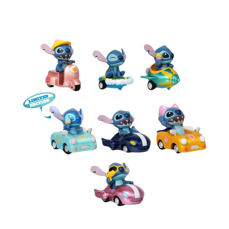 Stitch Series Pull Back Car Special Version Blind box By Beast Kingdom (1 Random)