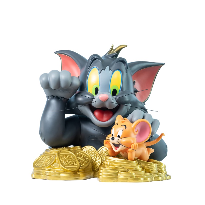 Tom & Jerry Maneki-Neko (Lights Off Version) BUST By SOAP STUDIO