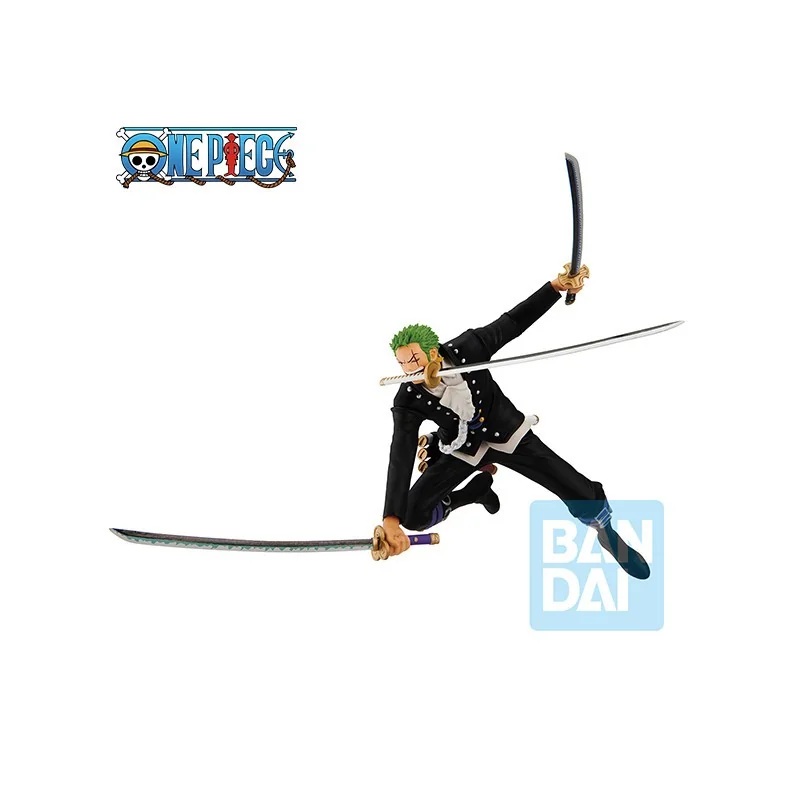 One Piece Ichibansho Red More Beat Roronoa Zoro 11cm Figurine