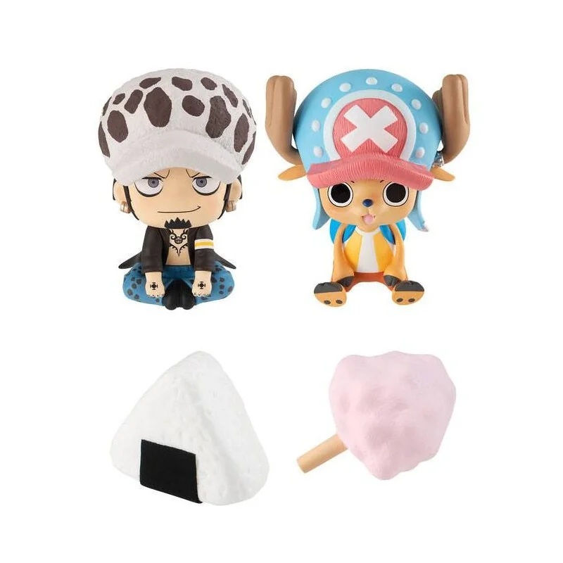 One Piece Look Up Trafalgar Law & Tony Tony Chopper LTD Ver. 11cm Statue