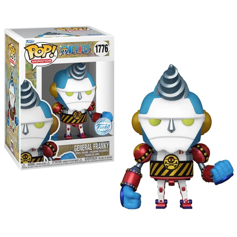 ONE PIECE – POP Animation N 1776 – General Franky with Chase (GW) Pop figures