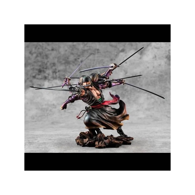One piece pop zoro demon asura rerun Figurine