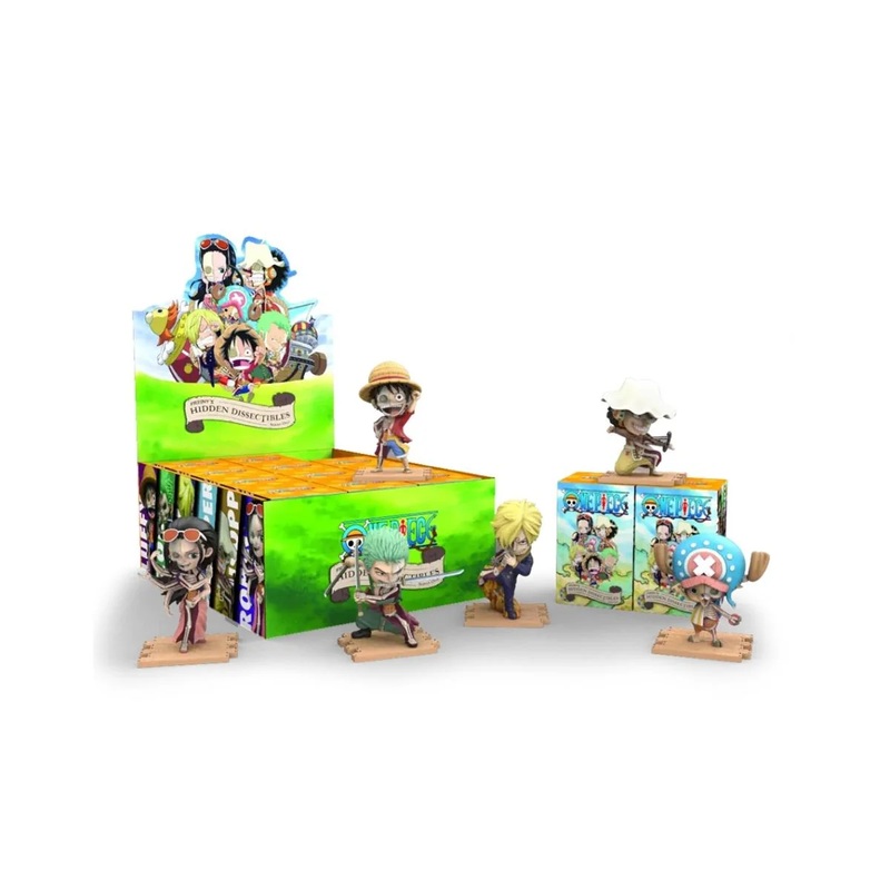 ONE PIECE – Series 1 – Freeny’s Hidden Dissectibles (Display 12 Fig.)
