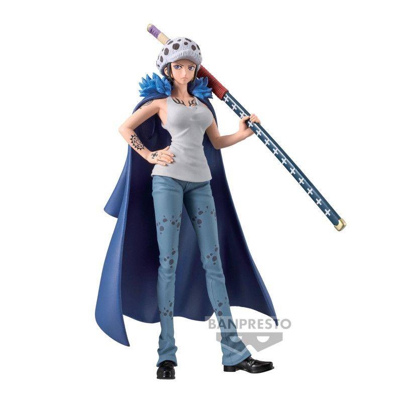 ONE PIECE Trafalgar Law DXF The Grandline Series Extra Change version 16cm Figurine