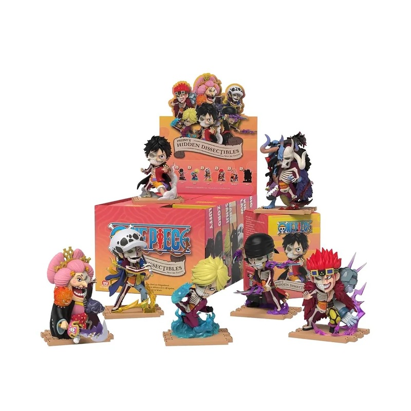 ONE PIECE – Wano Arc – Freeny’s Hidden Dissectibles (Display 6 Fig.)