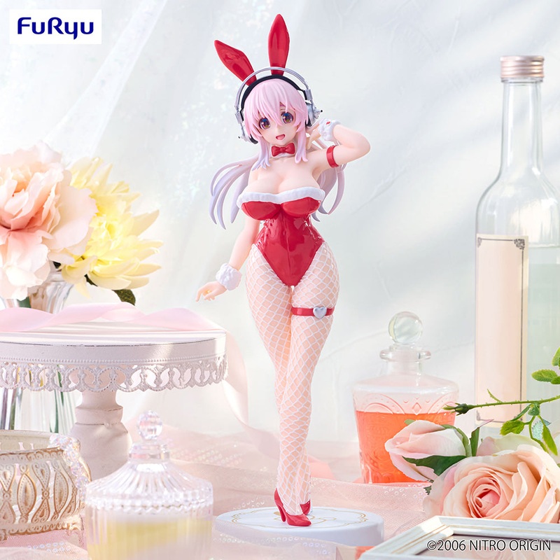 Super Sonico – BiCute Bunnies Figure -Red Color ver. – Figure