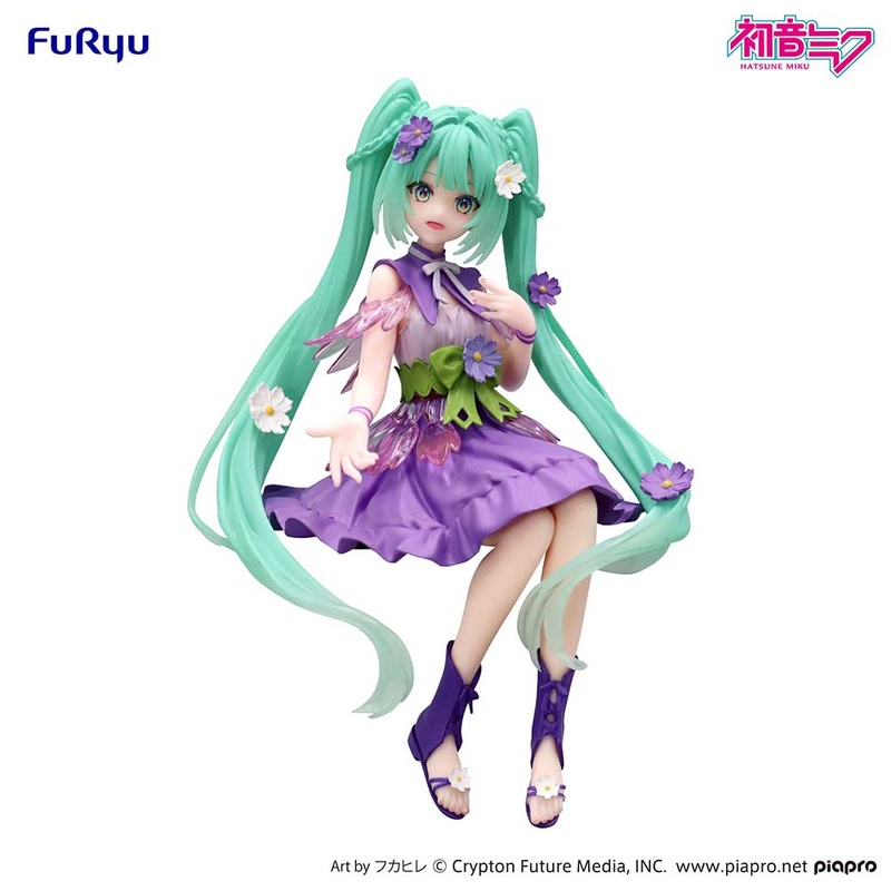 Hatsune Miku – Noodle Stopper Figure -Flower Fairy Cosmos Purple Color ver.-
