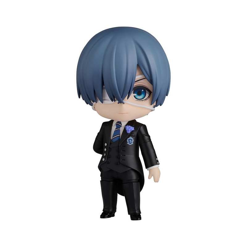 Orange Rouge Nendoroid Black Butler Public School Arc Ciel Phantomhive Sapphire Owl Ver Figure